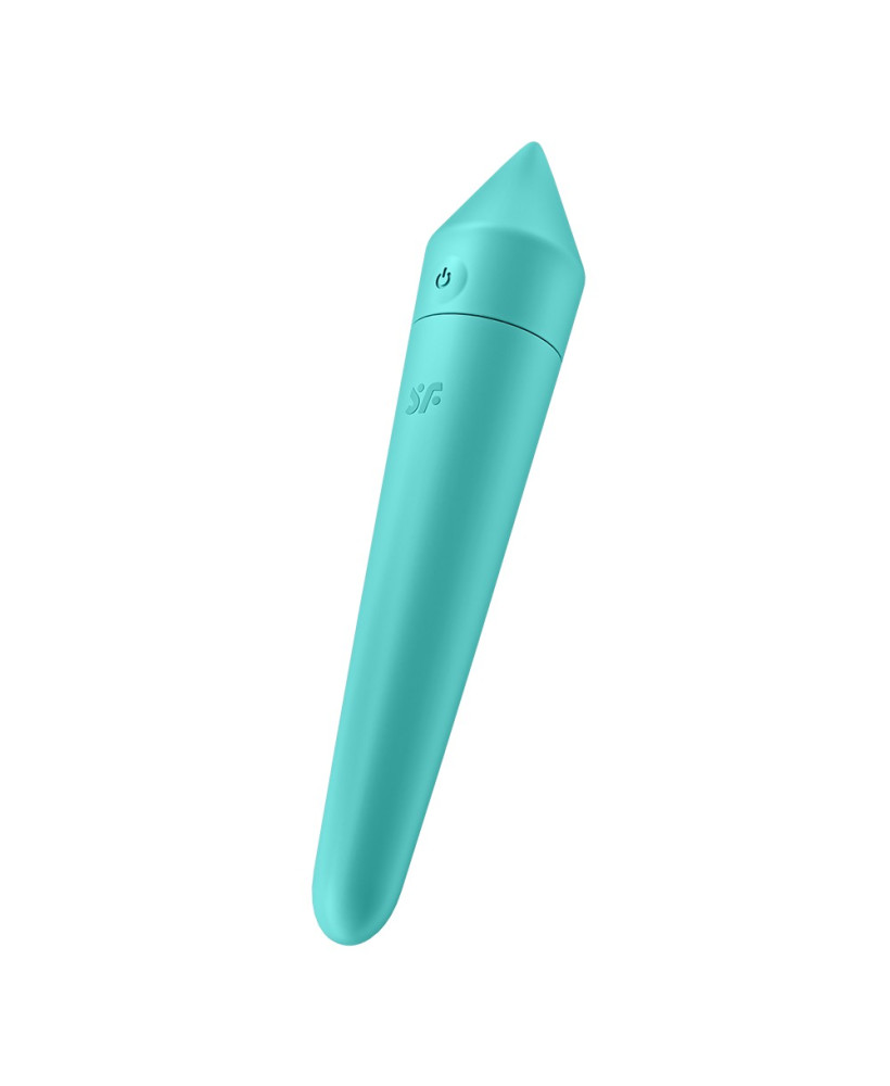 Vibromasseur connecté turquoise USB Ultra Power Bullet 8 Satisfyer 